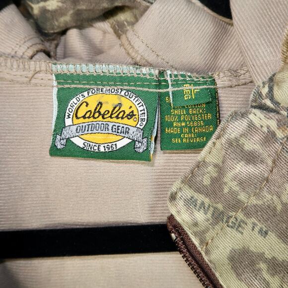 Cabela’s Outdoor Gear Advantage Lightweight Leaf Camo Large Patch Pocket Jacket - Picture 3 of 12
